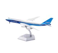 RIVPAHGQ Modèle Réduit Avion Réplique d'avion en Alliage De 19 Cm, Échelle 1:400 Prototype for Boeing B747-8, Simulation d'avion Civil Kit Maquette Avion Échelle(Flap)