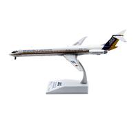 RIVPAHGQ Modèle Réduit Avion Réplique d'avion en Métal 22 Cm 1/200 for Japan Airways MD-81 JA 8458, Modèle Fini, for Les Passionnés D'aviation Kit Maquette Avion Échelle