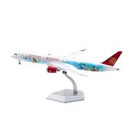 RIVPAHGQ Modèle Réduit Avion Réplique d'avion Miniature Juneyao Airlines B787-9 B-209R, Échelle 1/200, 31 Cm, Pièce D'exposition Kit Maquette Avion Échelle