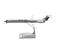 RIVPAHGQ Modèle Réduit Avion Réplique d'avion Miniature Moulée sous Pression À L'échelle 1:200 Modèle Original for Mcdonnell Douglas MD-81 N980DC, 22 Cm Kit Maquette Avion Échelle