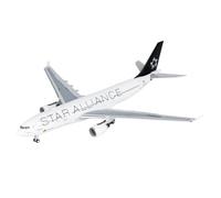 RIVPAHGQ Modèle Réduit Avion Réplique d'avion Modèle Réduit Ciel Étoilé 14 Cm 1/400 for Tap Air Portugal A330-200 CS-TOH, Pièce D'exposition Aéronautique Kit Maquette Avion Échelle