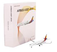 RIVPAHGQ Modèle Réduit Avion Réplique d'avion Moulée sous Pression De 11 Cm, Modèle Réduit 1:400 for Asia Airlines A321-200 HL8038 HL8039, en Alliage Kit Maquette Avion Échelle