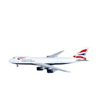 RIVPAHGQ Modèle Réduit Avion Répliques D'avions À L'échelle 19 Cm (1/400) for British Airways B747-8F Cargo G-GSSE, Maquettes Finies Kit Maquette Avion Échelle