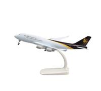 RIVPAHGQ Modèle Réduit Avion Répliques D'avions De Collection en Métal À L'échelle 20 Cm for UPS Cargo for Boeing 747, Modèle d'avion De Simulation 1:400 Kit Maquette Avion Échelle