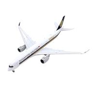RIVPAHGQ Modèle Réduit Avion Répliques D'avions Miniatures De 16 Cm Au 1/400 for Singapore Airlines for Airbus A350-900 9V-SMF Avion Civil Kit Maquette Avion Échelle