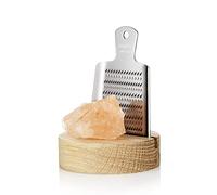 RIVSALT Sel gemme de l'Himalaya et râpe, sel rose naturel