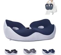 RIXANT Libiyi Outfany Ergoseat, Memory Foam Seat Cushion, Washable Ergonomic Memory Foam U-Shaped Seat Cushion, Unisex, Comfort Seat, Pressure Relief(Blue)