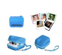 Rixavleo Ensemble d'accessoires pour appareil photo Polaroid Go, cache-objectif magnétique, cadre photo à 5 aimants + étui de protection rigide en EVA résistant à la poussière et aux chocs pour