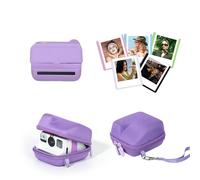 Rixavleo Ensemble d'accessoires pour appareil photo Polaroid Go, cache-objectif magnétique, cadre photo à 5 aimants + étui de protection rigide en EVA résistant à la poussière et aux chocs pour