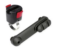 KLICKfix Rixen und Kaul Klick Fixation pour porte-bidon Noir