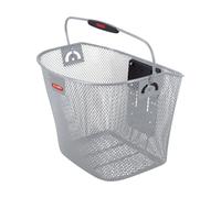 KLICKfix Uni Panier Vélo 0397 - argenté taille unique