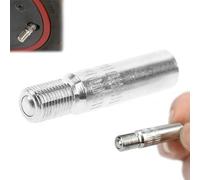Rixotix Adaptateur de valve - Rallonge de valve de voiture - Pour scooter, voiture, camion, caravane, G30 - Pour Xiaomi M365 1S Essential Pro 2