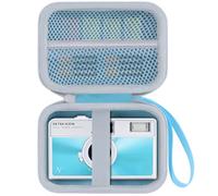 RIYADAone Dur Étui de Protection pour Kodak EKTAR H35 / H35N / Ultra F9 / M35 / M38 Caméra de Film Demi-Format (Bleu Clair + Blanc)