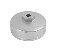 Riybyds 74mm Clé de Filtre à Huile, Cloche de Filtre à Huile 14 Pans en Alliage d'Aluminium, Compatible avec Clef à 3/8", Douille de 27 mm ou 1-1/16", Adaptée aux Moteurs V6 335i et Biturbo de 3.0 l