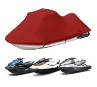 RIYIFER Housse de Jet Ski 3 Places ImperméAble, Housse de Bateau Protection Toutes Saisons 600D RéSistante Aux UV pour Kawasaki Seadoo,Waverunner Polaris,Customizable