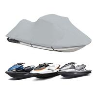RIYIFER Housse Jet Ski, 600D Couvercle de Bateau a Moteur Universel Imperméable Anti-UV Trailerable Bâche de Jetski pour Yamaha Sea-Doo Kawasaki,Fits 96"~102"(1 Seater)