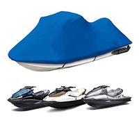 RIYIFER Remorquable Housse de Jet Ski, Housse de Protection Jet Ski Fait de Tissu Oxford 600D Imperméable Anti-UV pour Sea Doo, Yamaha Kawasaki Waverunner,Fits 116" to135(2 Seater)