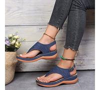 Riyueyi Sandale Femme Talon Escarpins Femme Talon Haut Sexy Rouge Chaussures Ete Femme Talon Sandales Femme Été Confortable Chaussures Femme Compensées Mules Femme,Bleu,US7/EU38