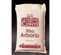 Riz Arborio - Principato Di Lucedio - idéal pour risotto exquis - sachet tissus de 500 grammes