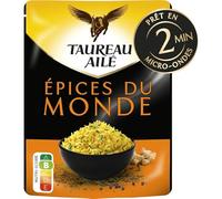 Riz basmati aux épices du monde micro-ondes,220 g