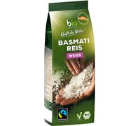 Riz Basmatiblanc parfumé, léger et granuleux pour des plats raffinés 500g