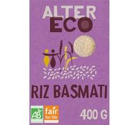 Riz bio Basmati ALTER ECO - Le paquet de 400g Lot De 4 - Par Lot