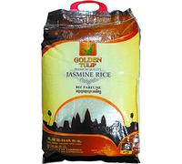 Riz Cambodge 2022 parfumé au Jasmin de qualité premium - Marque Golden Tulip - Cambodge (Sac de 5KG, 10KG ou 18KG) (5KG) - Expédition depuis France par la Sté Bo Time