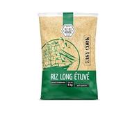 RIZ DU MONDE: Riz Indica Long Étuve 5 kg - Saveurs Asiatiques Exotiques - Cultivé pour les Plats Authentiques aux Parfums de l'Orient. - Le Lot De 3
