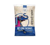 RIZ DU MONDE - Riz Long Basmati Aromatique, Texture Légère et Parfumée pour Repas Savoureux (Sac 5 kg) - vendu par unité
