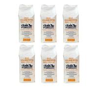Riz italien Vialone Nano semi-fini, naturellement sans gluten, idéal pour tous types de risotto, emballage sous atmosphère protectrice, paquet de 6 x 1 kg