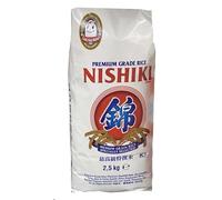 Riz Japonais Premier Choix Premium Grade Rice Nishiki 2,5kg/Sac - Offres de 1, 2, 3 et 4 Sacs - Livraison Gratuite France (3 sacs)