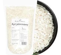 Riz Jasmin Naturel 1 kg - Grains Longs Parfumés, Texture Légère - Idéal Pour Plats Asiatiques, Currys, Wok Et Accompagnements - Kuchnia Zdrowia