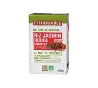 Riz Jasmin Rouge Complet du Cambodge bio & équitable