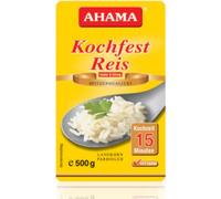 Riz long Ahama dentelle riz résistant à la cuisson dans un sac de cuisson 500g