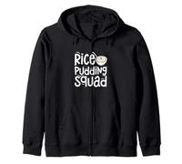 Riz Pudding Squad Funny Arroz Con Leche Rice Pudding Lovers Sweat à Capuche
