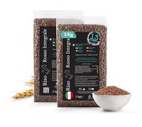 Riz Rouge Complet Italien 2 kg - Sans Gluten, Riche en Fibres et Antioxydants - Croquant et Aromatique - Cultivé au Piémont - Idéal pour une Alimentation Saine et Équilibrée | 13 di Ilaria