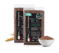 Riz rouge complet italien 2 kg - Sans gluten, riche en fibres et antioxydants - Croquant et parfumé - Cultivé en Piémont - Idéal pour une alimentation saine et équilibrée | 13 di Ilaria