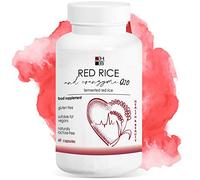 RIZ ROUGE et COENZYME Q10 | 60 capsules | riz rouge fermenté | pour votre COEUR et cholestérol | avec vitamine Q | Produit italien
