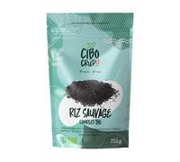 Riz Sauvage Biologique - 250g. Zizania Aquatica ou Riz Noir Sauvage.