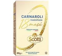 Riz Scotti - Riz Carnaroli - 18 mois - Riz Risotto - Riz naturel prêt en 18 minutes - 850 g