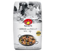 Riz Spécial pour Paella Plaza del Sol 1kg - Saveurs du Monde Méditerranéennes - Idéal pour la Cuisine Européenne - Marque Authentique Plaza Del Sol - Le Lot De 3