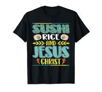 Riz Sushi ET Jesus Christ T-Shirt