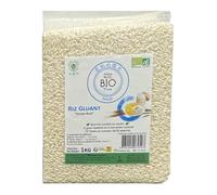 Riz Thai Gluant BIOet Riz Thai Noir BIO 1kg/Sachet - Offres de 1 et 2kg/Sachets - Livraison Gratuite France (1 sachet, Riz thai gluant)