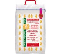 Riz Thai impérial extra parfumé qualité premium - Sac de 5KG - Marque Oiseaux Célestes - Année 2020 - 5KG