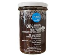 Rizes Greek Delicatessen Confiture de Fruits Rouges 100% Naturelle - Fraise, Framboise, Cerise - Sans Sucre Ajouté, Sans Conservateur, Sans Pectine, Artisanale, 300 g