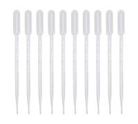 RIZGHWOY 100 Pièces 5 Ml Pipettes de Transfert Jetables Compte-gouttes Calibrés en Plastique avec Pointe Découpable et Marques Graduées Claires pour Huiles Essentielles Laboratoire