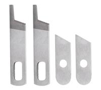 RIZGHWOY 2 Jeux de Lames Supérieures et Inférieures 412585 550449, Pièces de Rechange pour Machine à Surjeter, Adaptées au BABYLOCK SERGE MATE