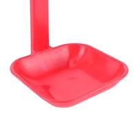 RIZGHWOY 20 Pcs Tasses de Buveurs de Mamelon de Poulet, Conçus pour Les Tasses d'eau de Poulet avec des Outils Pratiques, des Fournitures Agricoles, du Matériel ABS, de la Couleur Rouge