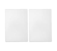 RIZGHWOY 2PCS A5 Plaques de Coupe à Matrice Transparente Mattes de Coupe pour Fabrication de Matériaux PC Haut de Gamme Corners Arrondis en Surface Arrondi Maniption avec une Conception