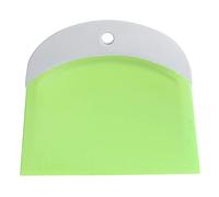 RIZGHWOY 2PCS PASSE PASSE SCraper PATTRY SCraper Cuisine Cuisine Baking Tool Food Grade Plastic pour Gratter le Gâteau à la Crème (74073-1 green)